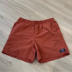 L.L. Bean Men's Light Mahogany Swim Trunks 6” - Medium